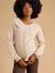 Pull grossesse et allaitement Colette beige chiné - vertbaudet enfant 