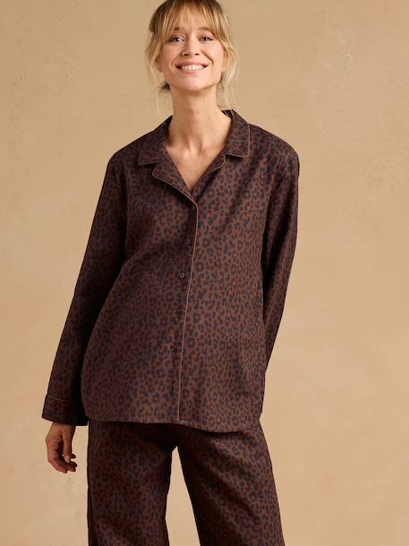 Pyjama de grossesse chocolat - vertbaudet enfant 