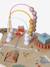 Table d'activités double hauteur HAPPY FOREST en bois FSC® écru - vertbaudet enfant 