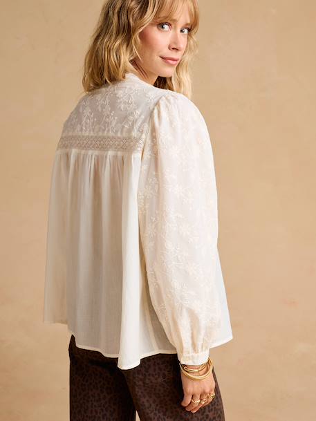 Zwangerschaps- en voedingsblouse room - vertbaudet enfant 