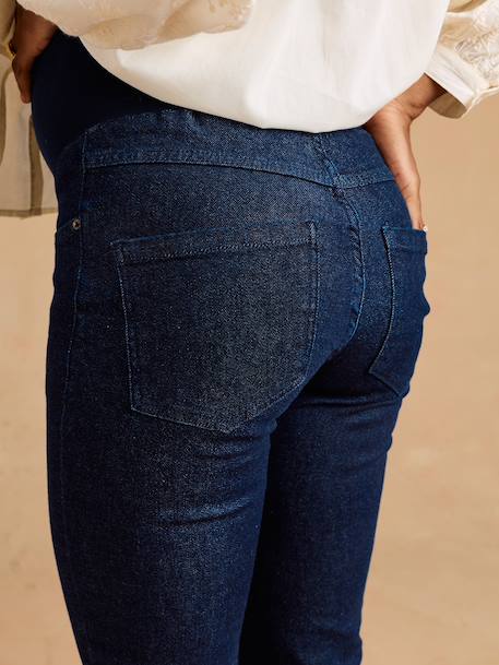 Flared zwangerschapsjeans donkerblauw - vertbaudet enfant 