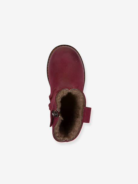 Bottes fille MAXINE TEX Froddo bleu nuit+bleu pétrole+bordeaux+noir+vieux rose - vertbaudet enfant 