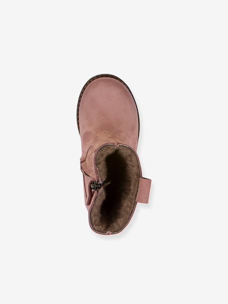 Meisjes laarzen MAXINE TEX FRODDO bordeauxrood+nachtblauw+oudroze+petrolblauw+zwart - vertbaudet enfant 