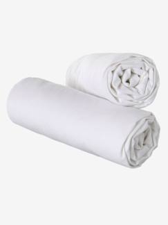 -Set van 2 ultra-absorberende microvezel onderlakens