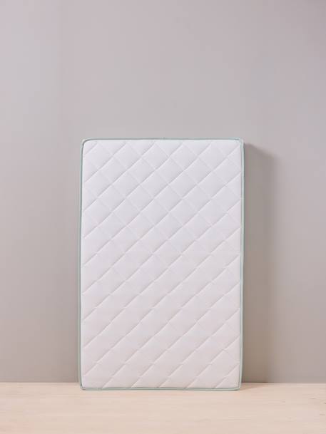 Matelas enfant évolutif anti-acariens traité Bi-ome NTL® blanc - vertbaudet enfant 