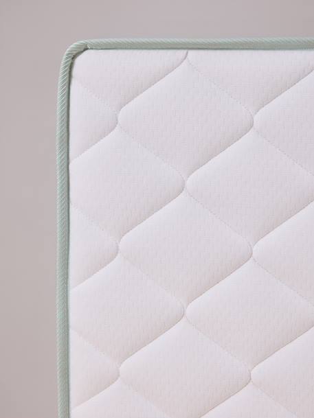 Matelas bébé anti-acariens traité Bi-ome NTL® blanc - vertbaudet enfant 