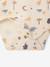 Lot de 5 bodies bébé garçon manches longues cappuccino - vertbaudet enfant 