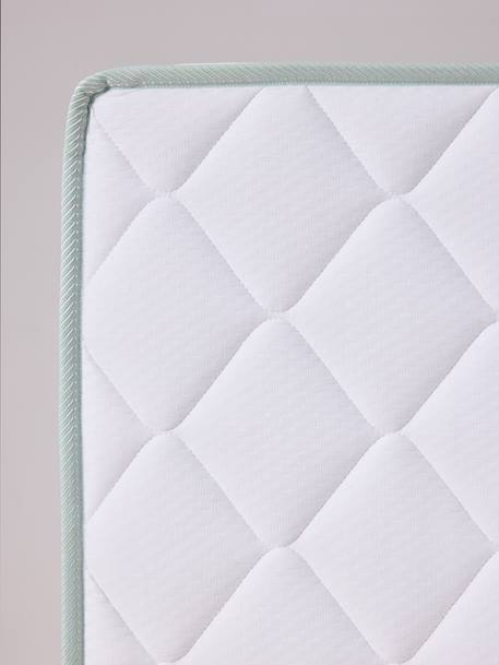 Matelas enfant anti-acariens traité Bi-ome NTL® blanc - vertbaudet enfant 