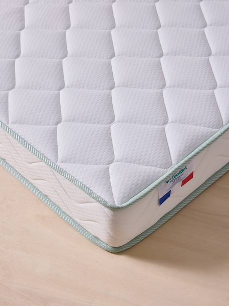 Matelas bébé anti-acariens traité Bi-ome NTL® blanc - vertbaudet enfant 