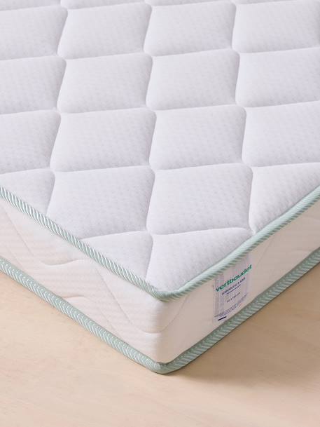 Matelas enfant anti-acariens traité Bi-ome NTL® blanc - vertbaudet enfant 