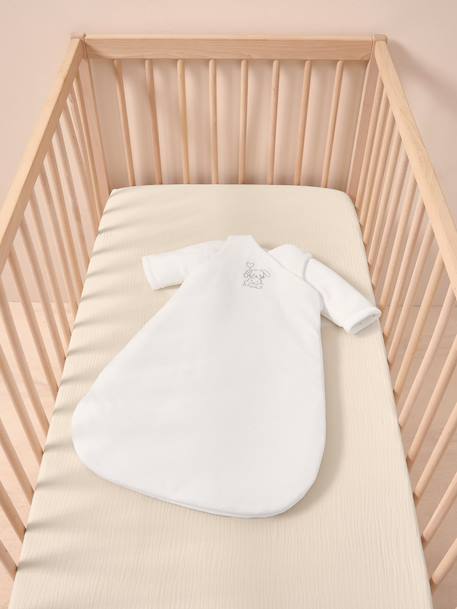 Gigoteuse velours maternité écru - vertbaudet enfant 
