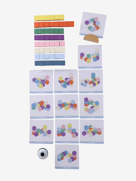 FSC® houten snelbouwspel meerkleurig - vertbaudet enfant 