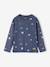 T-shirt met lange mouwen voor jongens middenblauw - vertbaudet enfant 