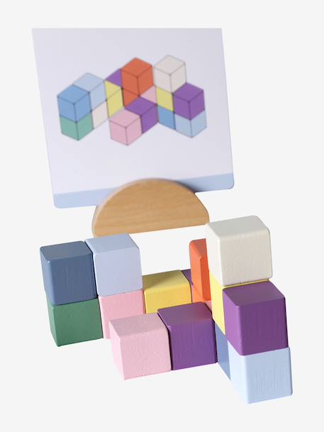 FSC® houten snelbouwspel meerkleurig - vertbaudet enfant 