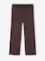 Jacquard meisjesbroek chocoladebruin - vertbaudet enfant 