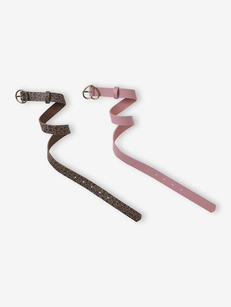 Lot de 2 ceintures blush - vertbaudet enfant 
