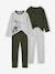 Lot de 2 pyjamas garçon vert sapin - vertbaudet enfant 