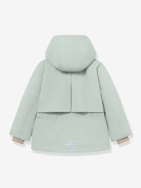 Veste d'hiver avec doublure polaire MATALGEANA fille MINI A TURE beige+bordeaux+gris+gris ardoise - vertbaudet enfant 