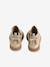 Eerste stap schoenen baby boots leer bruin+goudgeel+zwart - vertbaudet enfant 