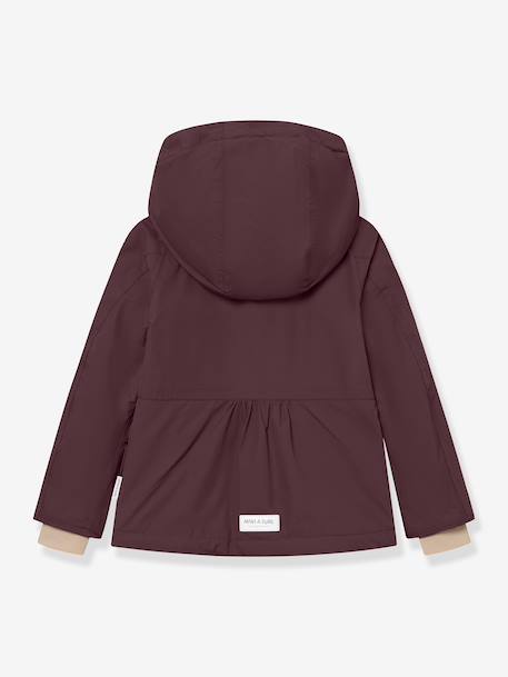Veste d'hiver avec doublure polaire MATBRIDDINE fille MINI A TURE bleu foncé+rose poudré+vieux rose+violet - vertbaudet enfant 