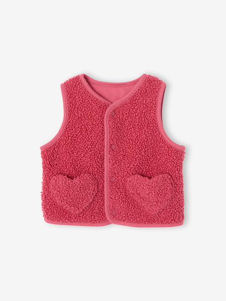 3-delige babyset meisje roze (poederkleur) - vertbaudet enfant 