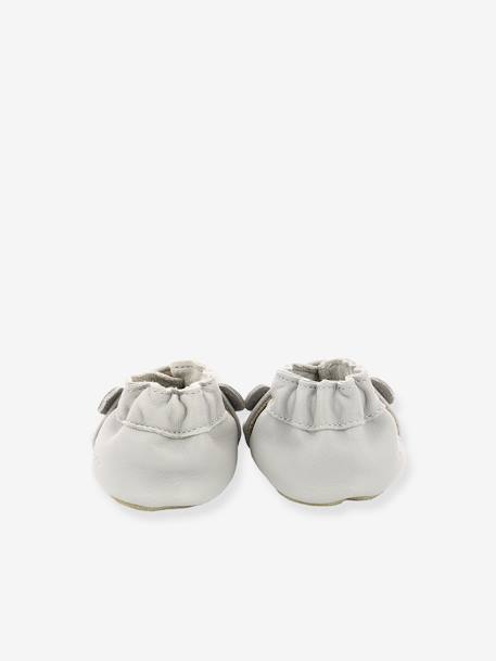 Chaussons Soft Soles Sweety Bear © gris clair - vertbaudet enfant 