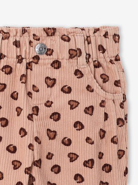 Pantalon bébé fille blush - vertbaudet enfant 
