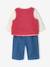 3-delige babyset meisje roze (poederkleur) - vertbaudet enfant 