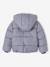 Gewatteerde jas met capuchon meisje blauw+marineblauw - vertbaudet enfant 