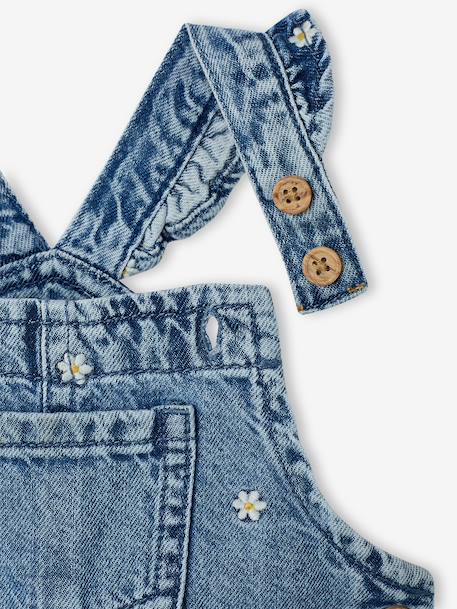 Salopette bébé denim stone - vertbaudet enfant 