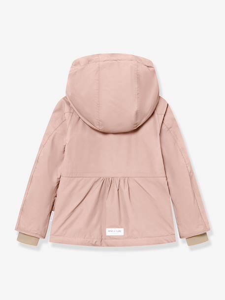 Veste d'hiver avec doublure polaire MATBRIDDINE fille MINI A TURE bleu foncé+rose poudré+vieux rose+violet - vertbaudet enfant 