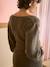 Robe de grossesse col V kaki - vertbaudet enfant 