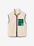 Gilet sans manches garçon caramel+écru - vertbaudet enfant 