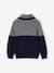 Pull col snood garçon marine+vert - vertbaudet enfant 