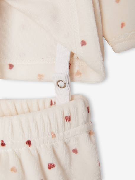 Set van 2 babyslaapzakjes roze (poederkleur) - vertbaudet enfant 