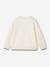 Sweater met ronde hals jongen ecru - vertbaudet enfant 
