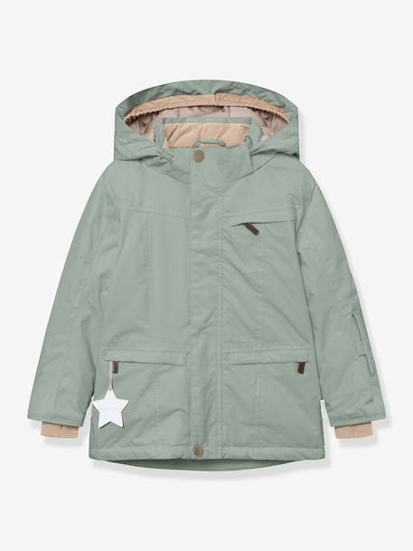 Veste d'hiver MATVESTYN garçon MINI A TURE bleu foncé+gris ardoise+kaki+marron - vertbaudet enfant 