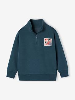 Jongens-Sweater met ritskraag jongen