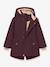 Veste d'hiver avec doublure polaire MATVIKANIA fille MINI A TURE bleu foncé+marine+prune+violet - vertbaudet enfant 
