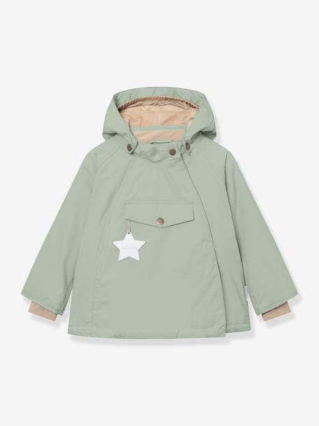 Veste d'hiver avec doublure polaire MATWANG enfants MINI A TURE bleu foncé+bordeaux+gris+gris ardoise+marine+marron+rouge+vert sauge+vieux rose - vertbaudet enfant 