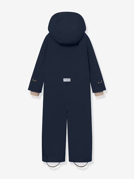 Veste de neige avec doublure polaire MATWANNI enfants MINI A TURE bleu foncé+gris+marine+prune - vertbaudet enfant 