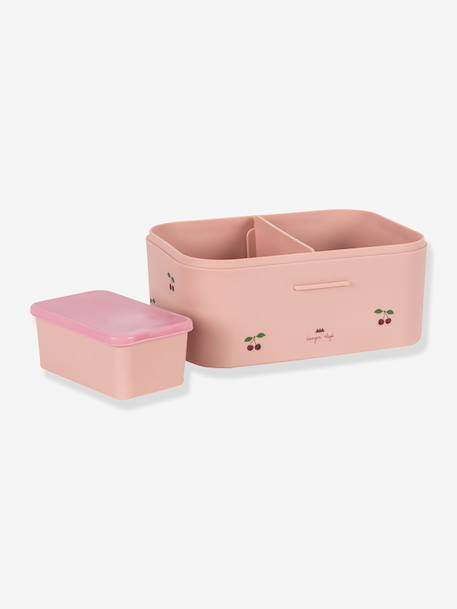Lunchbox KONGES SLOJD blauw+groen+rozen - vertbaudet enfant 