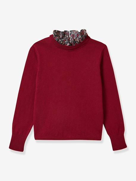 Liberty trui CYRILLUS rozen - vertbaudet enfant 
