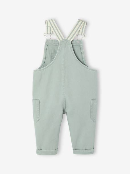 Salopette bébé garçon vert sauge - vertbaudet enfant 