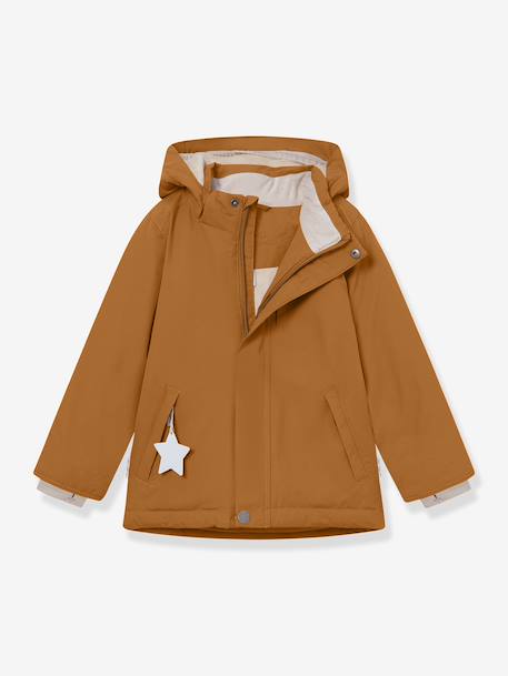 Veste d'hiver avec doublure polaire MATADYANKO Garçons MINI A TURE bleu grisé+caramel+gris+marron - vertbaudet enfant 