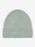 Bonnet en laine mérinos enfants MATBOJE MINI A TURE bleu grisé+caramel+crème+gris ardoise+vieux rose+violet - vertbaudet enfant 