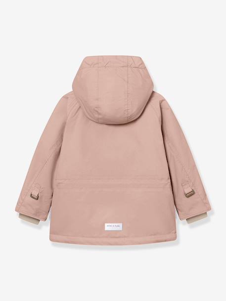 Veste d'hiver avec doublure polaire MATWALLY enfants MINI A TURE bleu foncé+bleu grisé+caramel+marine+prune+vert sauge+vieux rose+violet - vertbaudet enfant 
