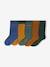 Lot de 5 chaussettes garçon kaki - vertbaudet enfant 