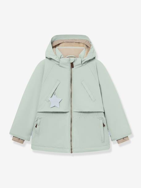 Veste d'hiver avec doublure polaire MATALGEANA fille MINI A TURE beige+bordeaux+gris+gris ardoise - vertbaudet enfant 