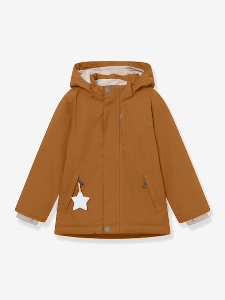 Veste d'hiver avec doublure polaire MATADYANKO Garçons MINI A TURE bleu grisé+caramel+gris+marron - vertbaudet enfant 
